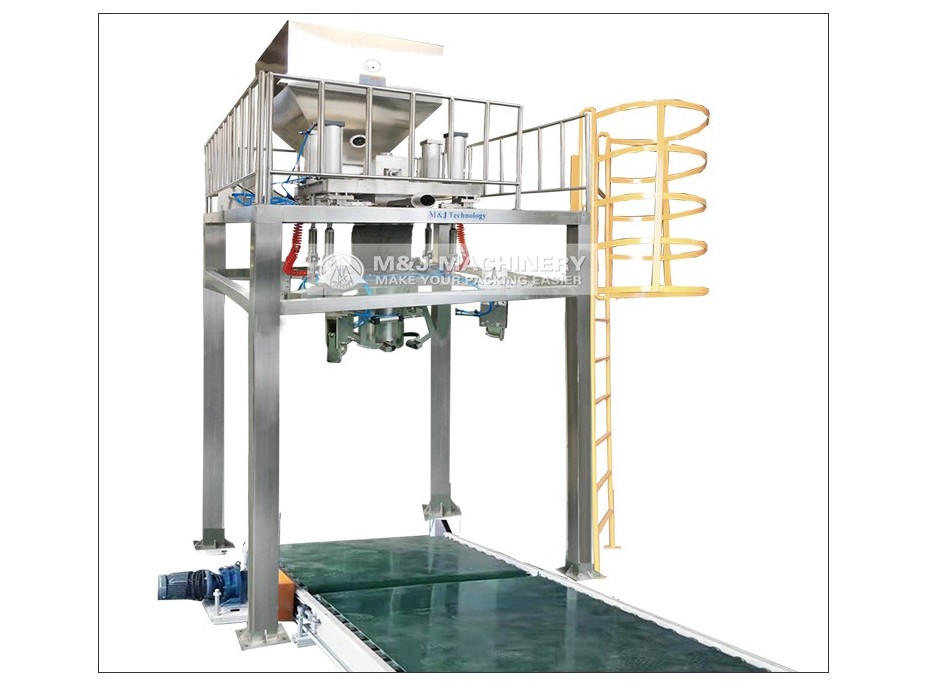 滑石粉吨袋包装机-质量好寿命长-无锡麦杰机械